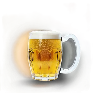 Beer Glass With Light Beer Png Ccn55 PNG image