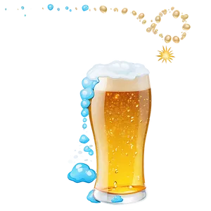 Beer Glass With Suds Png 06262024 PNG image