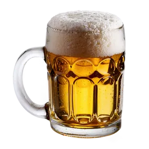 Beer Mug Tilted PNG 4