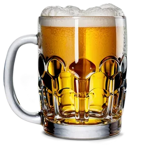 Beer Mug With Beer Pouring PNG 30
