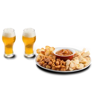 Beer Snack Platter PNG 05032024