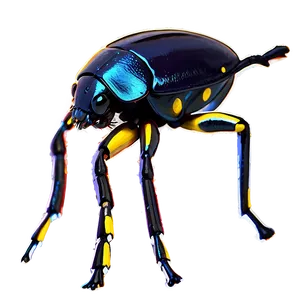 Beetle In Science Research PNG Scg
