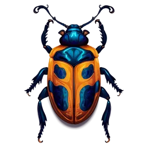 Beetle Inspired Fashion Design PNG 05242024