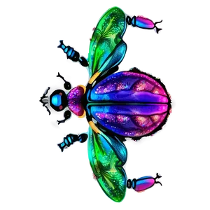 Beetle Inspired Fashion Design PNG 78