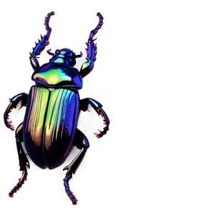 Beetle Silhouette PNG Esw25