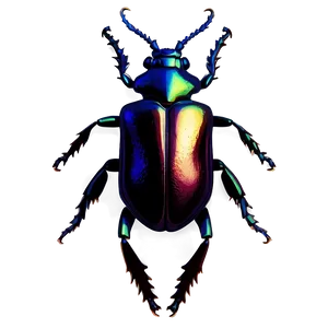 Beetle Silhouette PNG Rwf