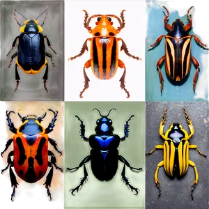 Beetle Species Chart PNG Qdu