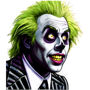 Beetlejuice Comic Style PNG 88 PNG