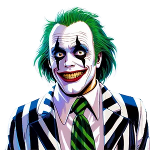 Beetlejuice Comic Style PNG Tnp PNG
