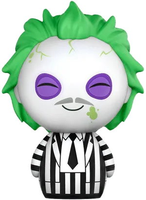 Beetlejuice Funko Pop Figure PNG image