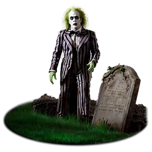 Beetlejuice Graveyard Scene PNG Yav