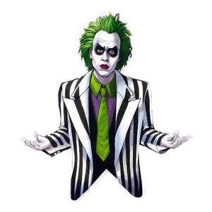 Beetlejuice Green Hair PNG 93 PNG
