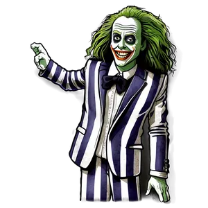 Beetlejuice Hand Drawn PNG 86 PNG