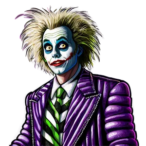Beetlejuice Hand Drawn PNG Ssp PNG