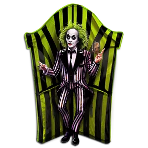 Beetlejuice Illustration Png 05232024 PNG image