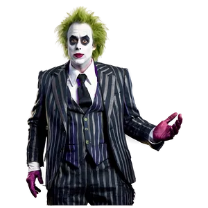 Beetlejuice In Suit PNG 05232024