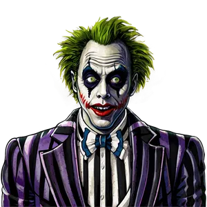 Beetlejuice In Suit PNG 05232024