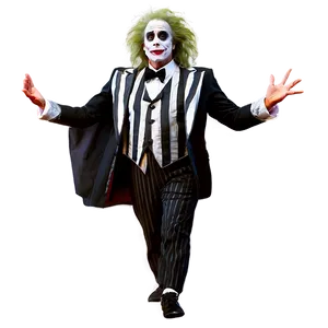 Beetlejuice In Suit PNG 6