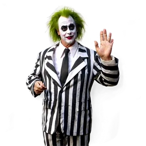 Beetlejuice In Suit PNG Ghj