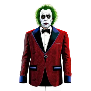 Beetlejuice Red Tuxedo PNG Ata