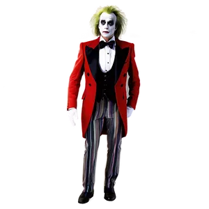 Beetlejuice Red Tuxedo PNG Gyj