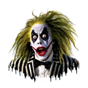 Beetlejuice Scary Face PNG 43