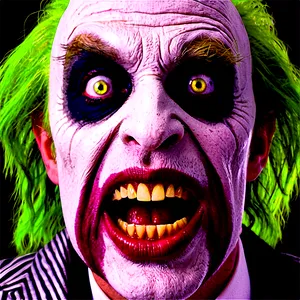 Beetlejuice Scary Face PNG 79