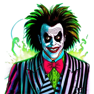 Beetlejuice Spectacular Art PNG 05232024 PNG