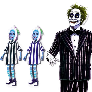 Beetlejuice Spectacular Art PNG 05232024 PNG
