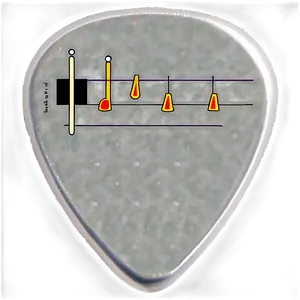 Beginner Guitar Pick PNG Wbe