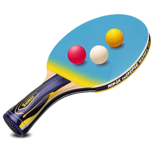 Beginner Ping Pong Bat Png Xgu2 PNG image