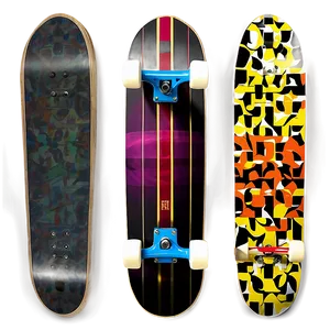 Beginner Skateboard Deck Design PNG 06282024
