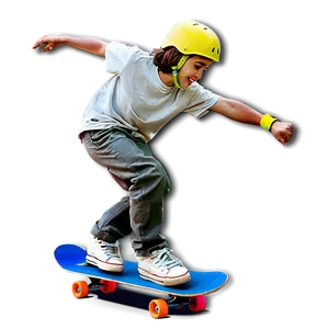 Beginner Skateboarding PNG 06242024 PNG