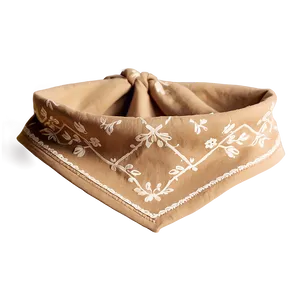 Beige Bandana Clothing Png 05242024 PNG image