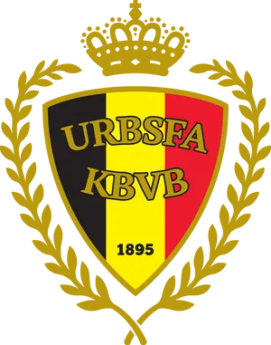 Belgian Football Federation Crest PNG image