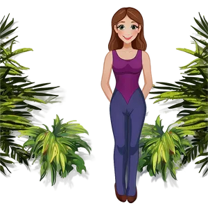 Bella In The Forest PNG Vhf99 PNG