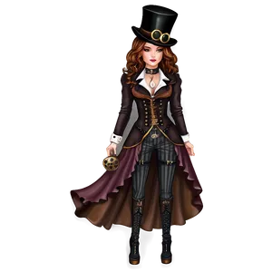 Bella Steampunk Style PNG Ltc