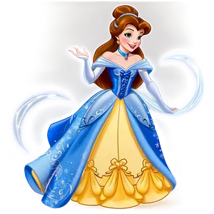 Belle Disney Princess PNG Wlc55