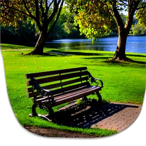 Bench By Water PNG 68 PNG