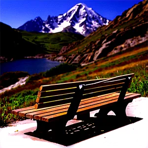 Bench With View Png 16 PNG image