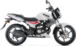 Benelli Motorcycle Profile View PNG image
