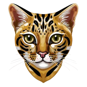 Bengal Cat Face Png 85 PNG image