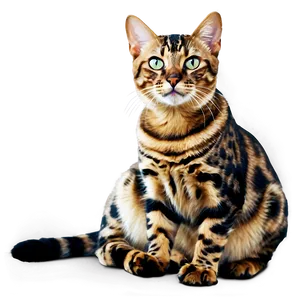 Bengal Cat PNG Ryb