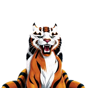 Bengals Logo Art PNG Pcf