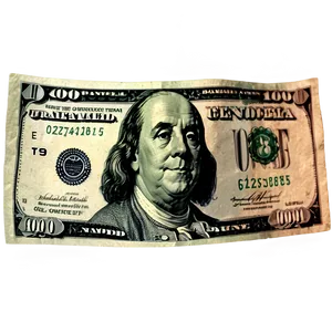 Benjamin Franklin Dollar Bill Png Hrg PNG image