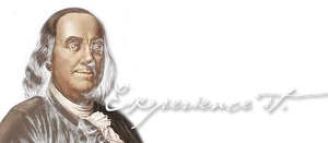 Benjamin Franklin Experience Illustration PNG image