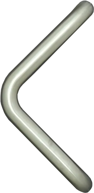 Bent Metal Pipeon Blue Background PNG