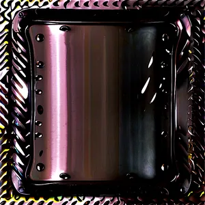 Bent Metal Plate PNG 06272024
