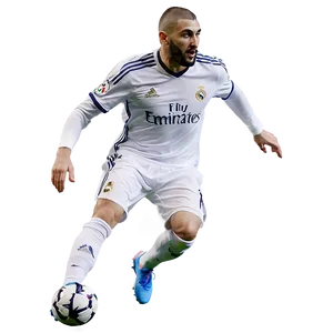 Benzema Dynamic Action PNG 4