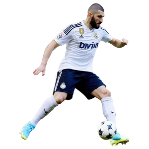 Benzema Dynamic Action PNG Wpr